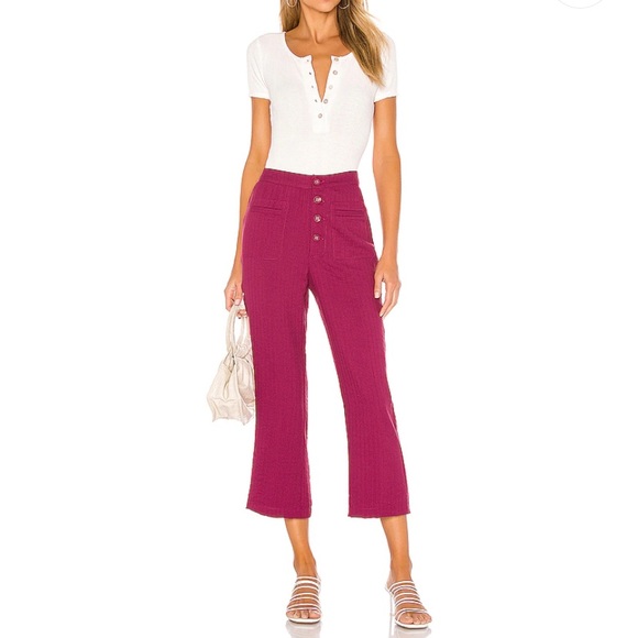 Tularosa Pants - Tularosa Jackie Pant in Magenta, size XXS
